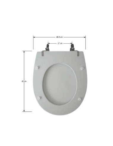 Abattant WC Allia SCARLET