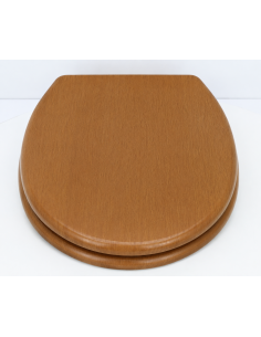 Abattant WC Allia PRIMA Compact noyer clair Frein de Chute