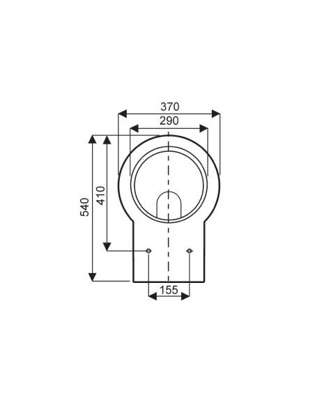 Abattant  WC de rechange pour WC ALLIA PRECIOSA blanc fabriqué par ETOOS