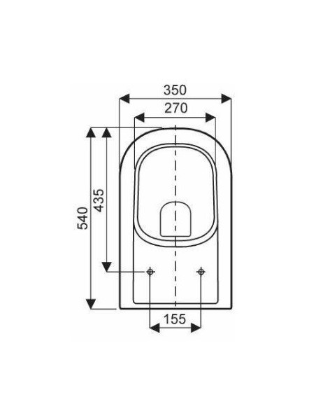 Abattant WC Allia EUROTREND Frein De Chute