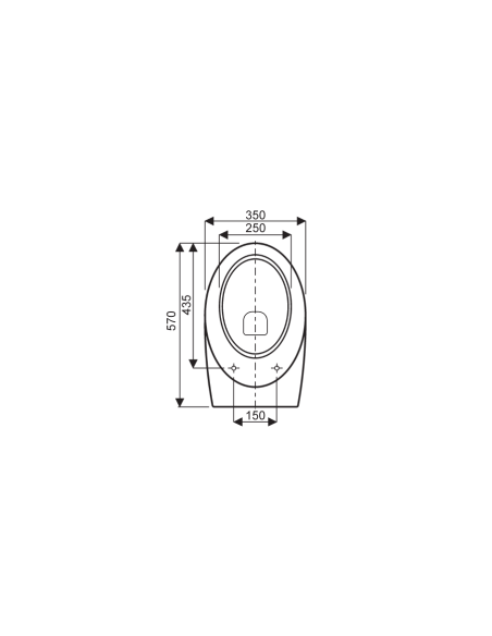 Abattant  WC de rechange pour WC ALLIA METAPHORE 2 fabriqué par ETOOS