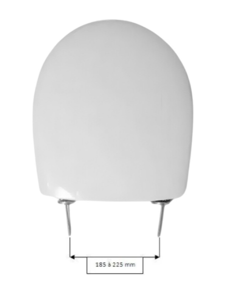 Abattant  WC de rechange pour WC ALLIA PRIMA 2 Compact blanc