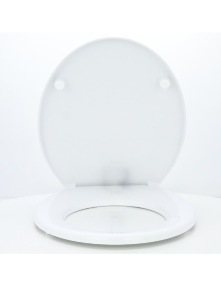 Abattant WC Allia METAPHORE blanc Frein De Chute