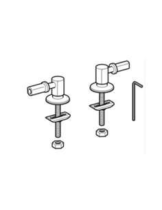 Matériel pour fixer les toilettes