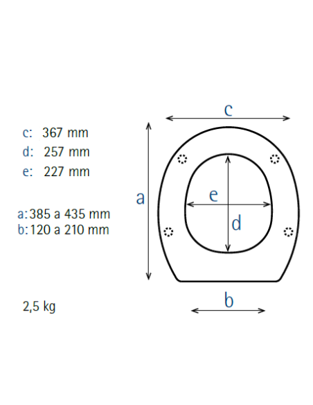 Abattant WC Allia PRIMA Compact blanc Frein de Chute