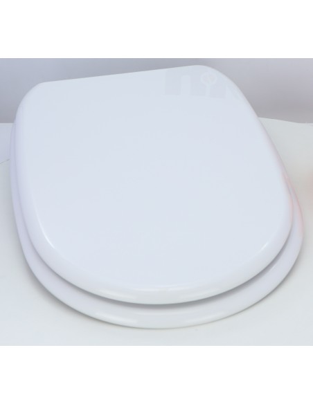 Abattant WC ALLIA Joan Suspendue Fait Sur Mesure Blanc