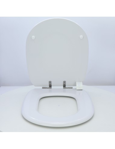 Abattant WC ALLIA Joan Suspendue Fait Sur Mesure Blanc