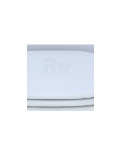 Abattant WC ALLIA Joan Suspendue Fait Sur Mesure Blanc 2