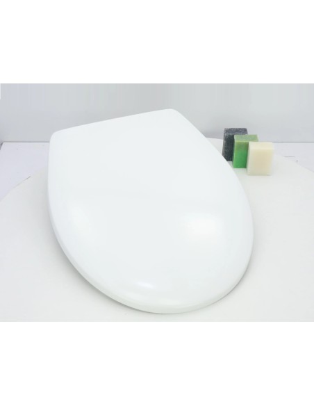 Abattant  WC ALLIA PRIMA 1 blanc Avec Frein De Chute ETOOS