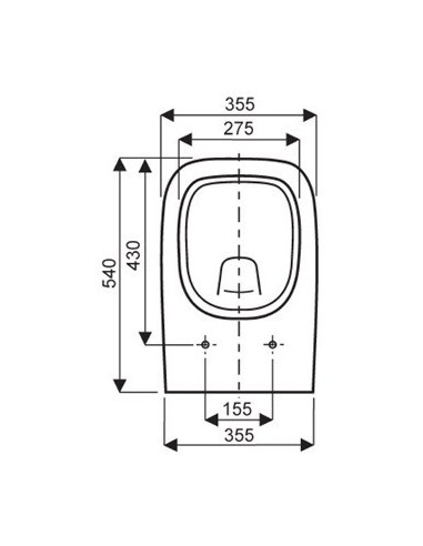Abattant WC Allia PRIMA STYLE blanc