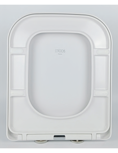 Abattant WC Allia PRIMA STYLE Adaptable Frein de chute blanc