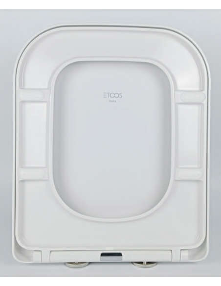 Abattant WC Allia PRIMA STYLE Adaptable Frein de chute blanc