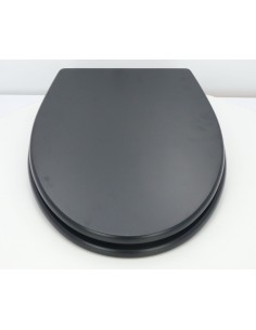 Abattant WC Allia PRIMA Compact Noir Frein de Chute