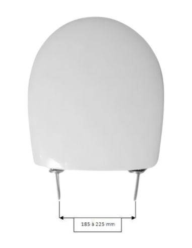 Abattant  WC pour WC ALLIA PRIMA Compact Frein de chute