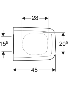 Abattant WC Allia ARUM blanc Frein de chute 2
