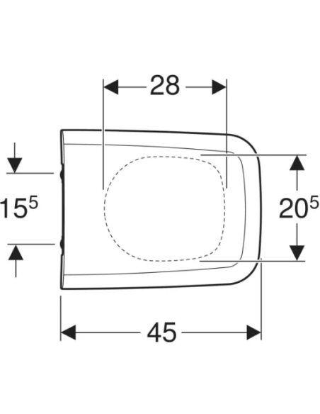 Abattant WC Allia ARUM blanc Frein de chute