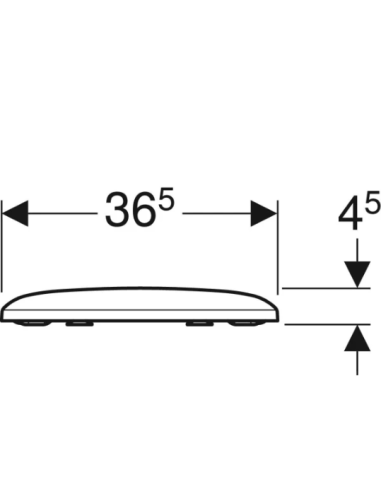Abattant WC Allia ARUM blanc Frein de chute