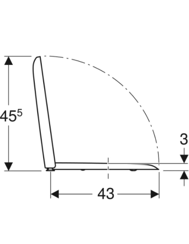 Abattant WC Allia ARUM blanc Frein de chute