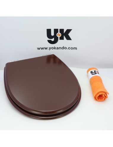 Abattant  WC de rechange pour WC ALLIA SCARLET chocolat fabriqué par ETOOS