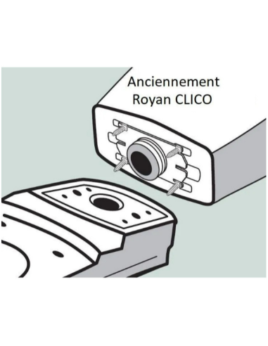 Mecanisme de Chasse Pour Replacement ALLIA ROYAN 6 - CLICO