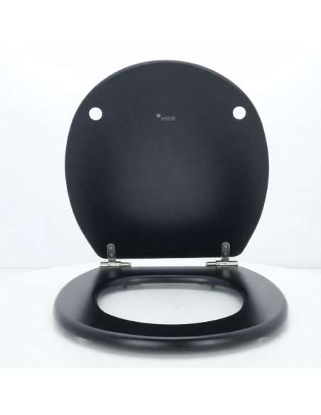 Abattant WC Allia PRIMA Compact Noir Frein de Chute