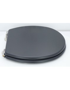 Abattant WC Allia PRIMA Compact Noir Frein de Chute 2