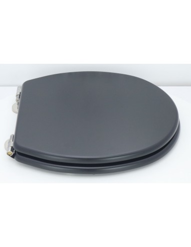 Abattant WC Allia PRIMA Compact Noir Frein de Chute