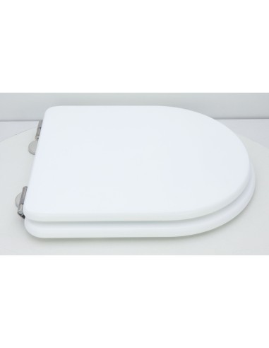 Abattant WC Allia PRIMA Rimfree blanc bois frein de chute