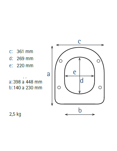 Abattant WC Allia PRIMA Rimfree blanc bois frein de chute